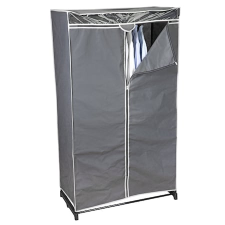Simplify 36in Wide Portable Closet in Grey 4062-GREY
